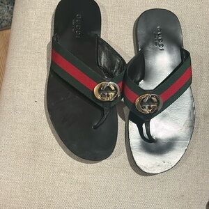 Slightly worn Gucci shoes
